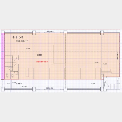 長堀橋駅から徒歩3分！スケルトンの物件！！Photo